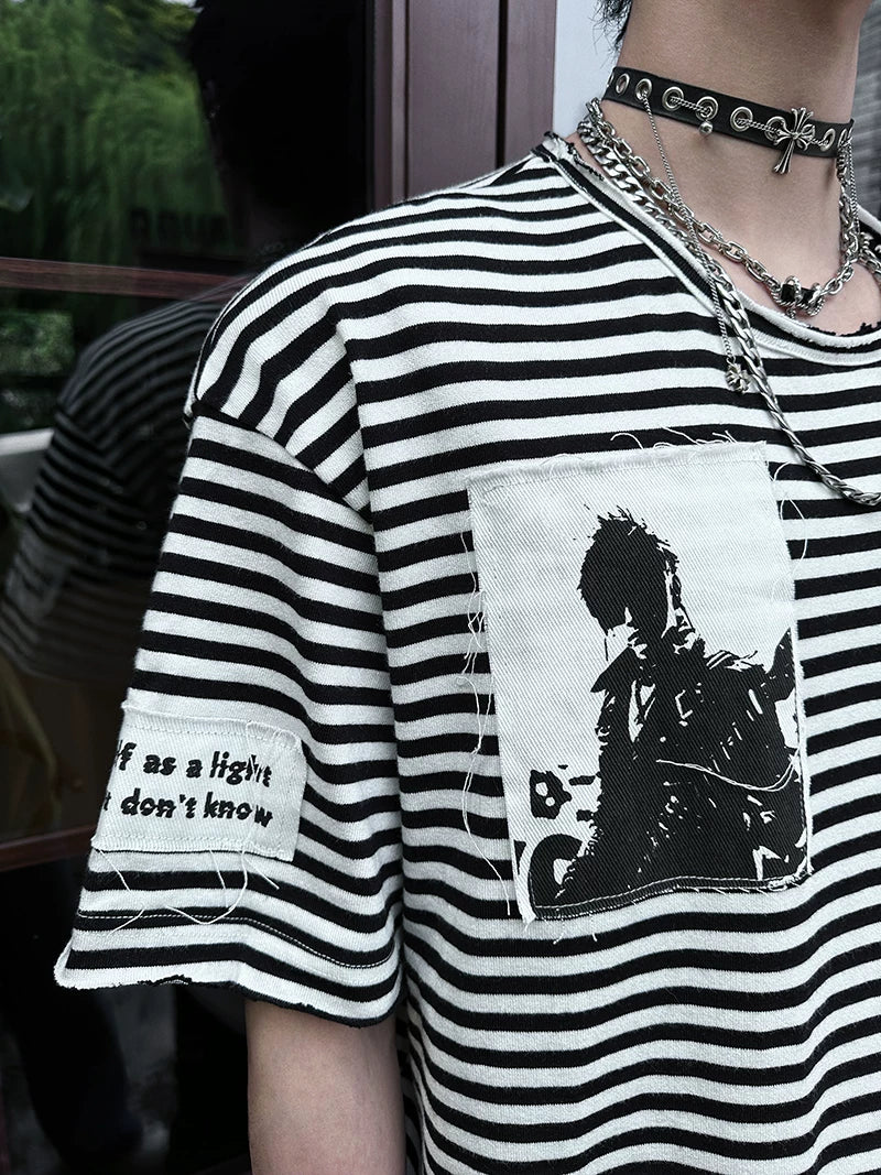 Razor Hymn Striped Relic Tee