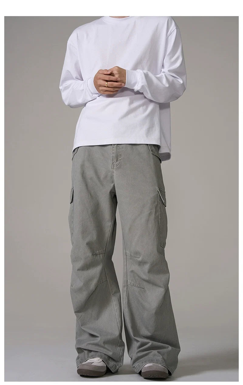 Dust Trail Wide Cargo Pants - Effortless Style Meets Comfort
