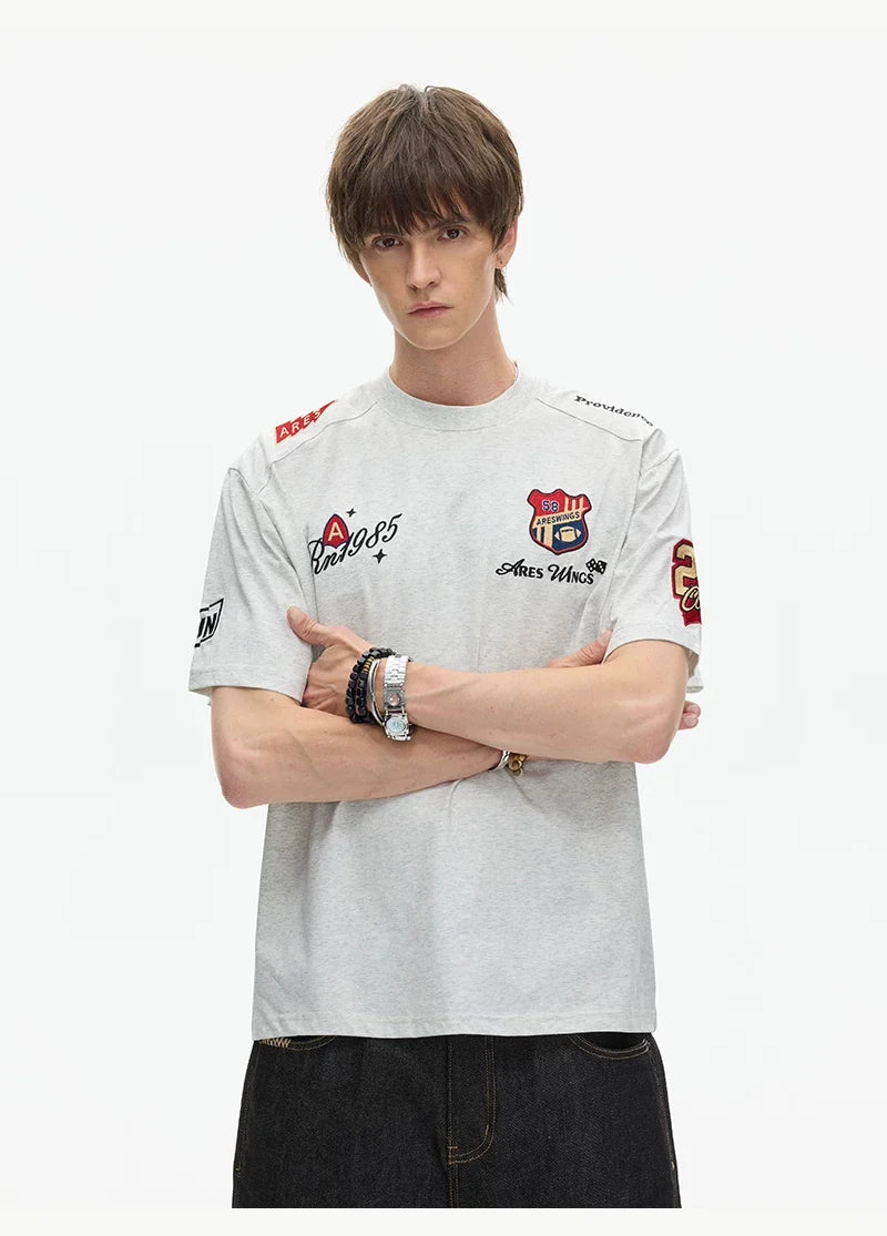 Ares Wings Racing Crest Tee
