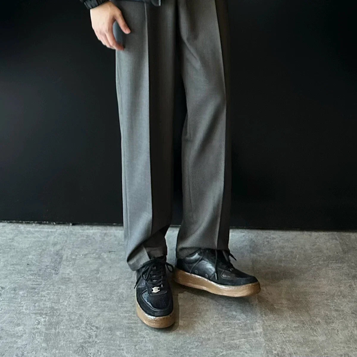Vintage Leather Court Sneakers - Skipkicks