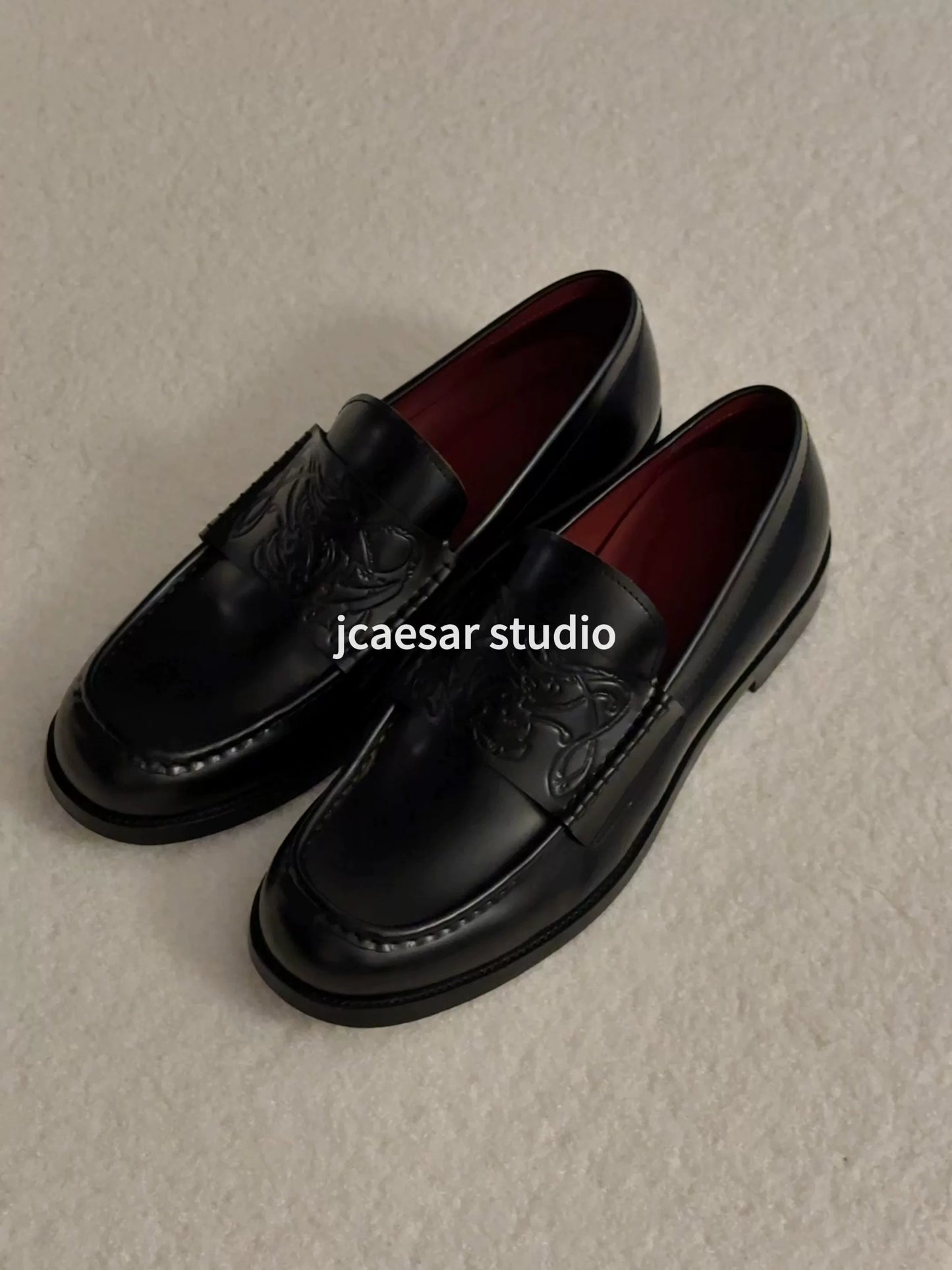 Vampire Leather Loafers - Skipkicks
