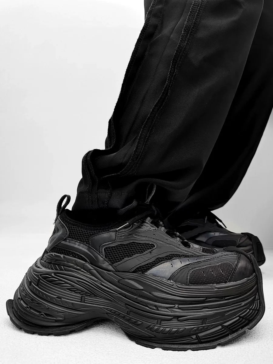 Neon Strata Hyperstack Runners - Skipkicks
