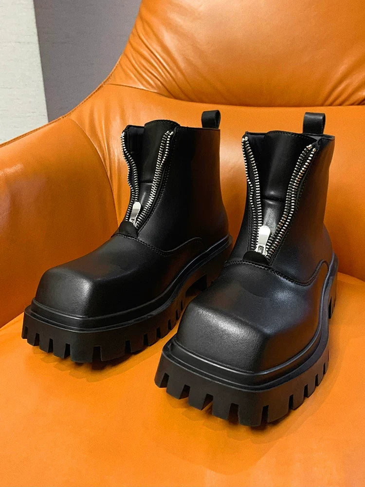 Riftforge Double-Zip Tank Boots - Skipkicks