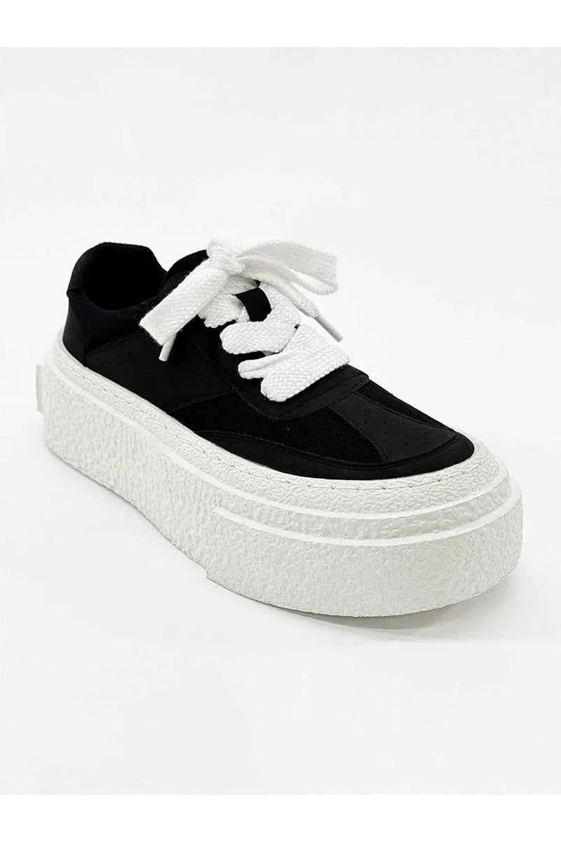 Chunky Textured Sole Sneakers