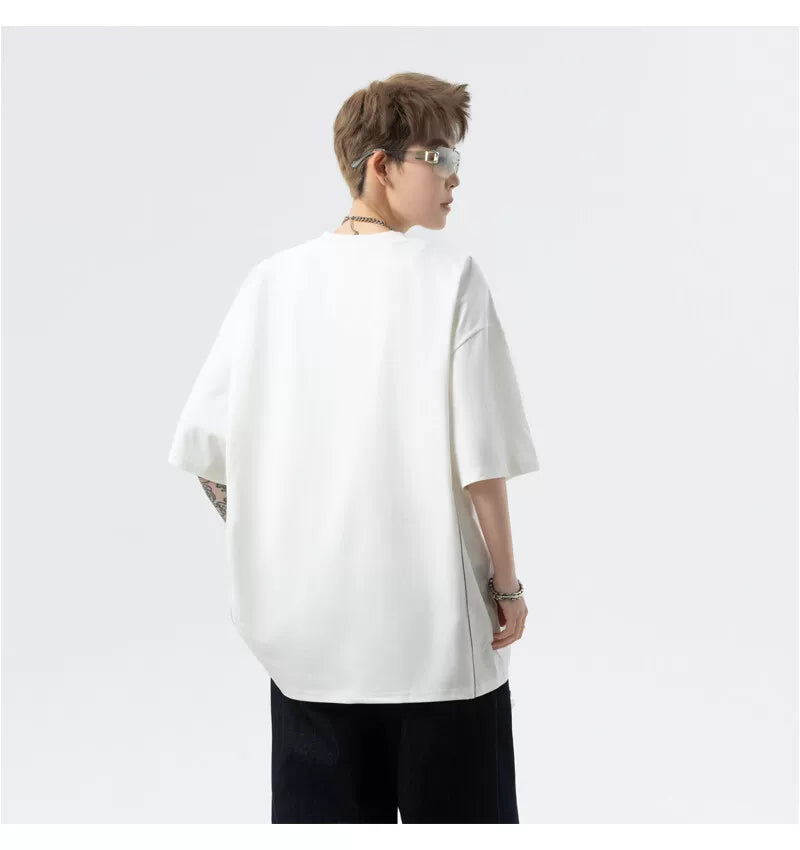 Midnight Circuit Oversized Tech Tee