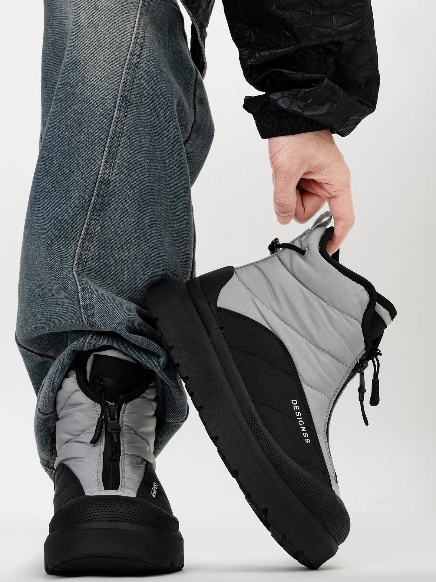 Polar Flux Zip-Up Snow Boots