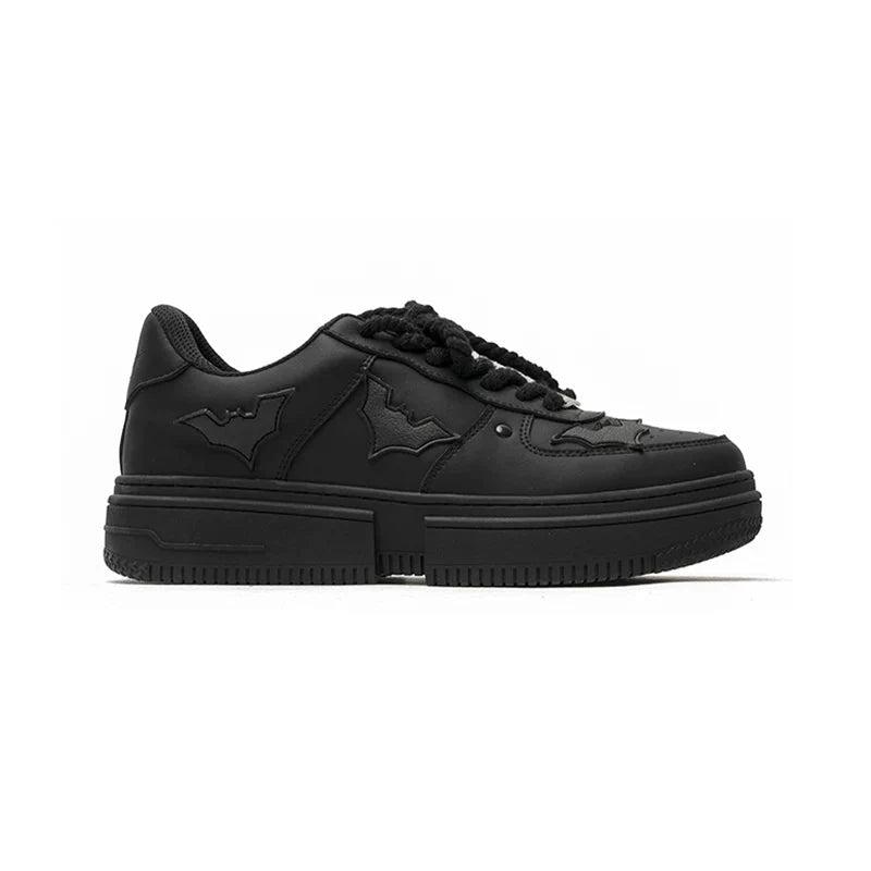 Nightwing Bat Crest Platform Sneakers - Skipkicks