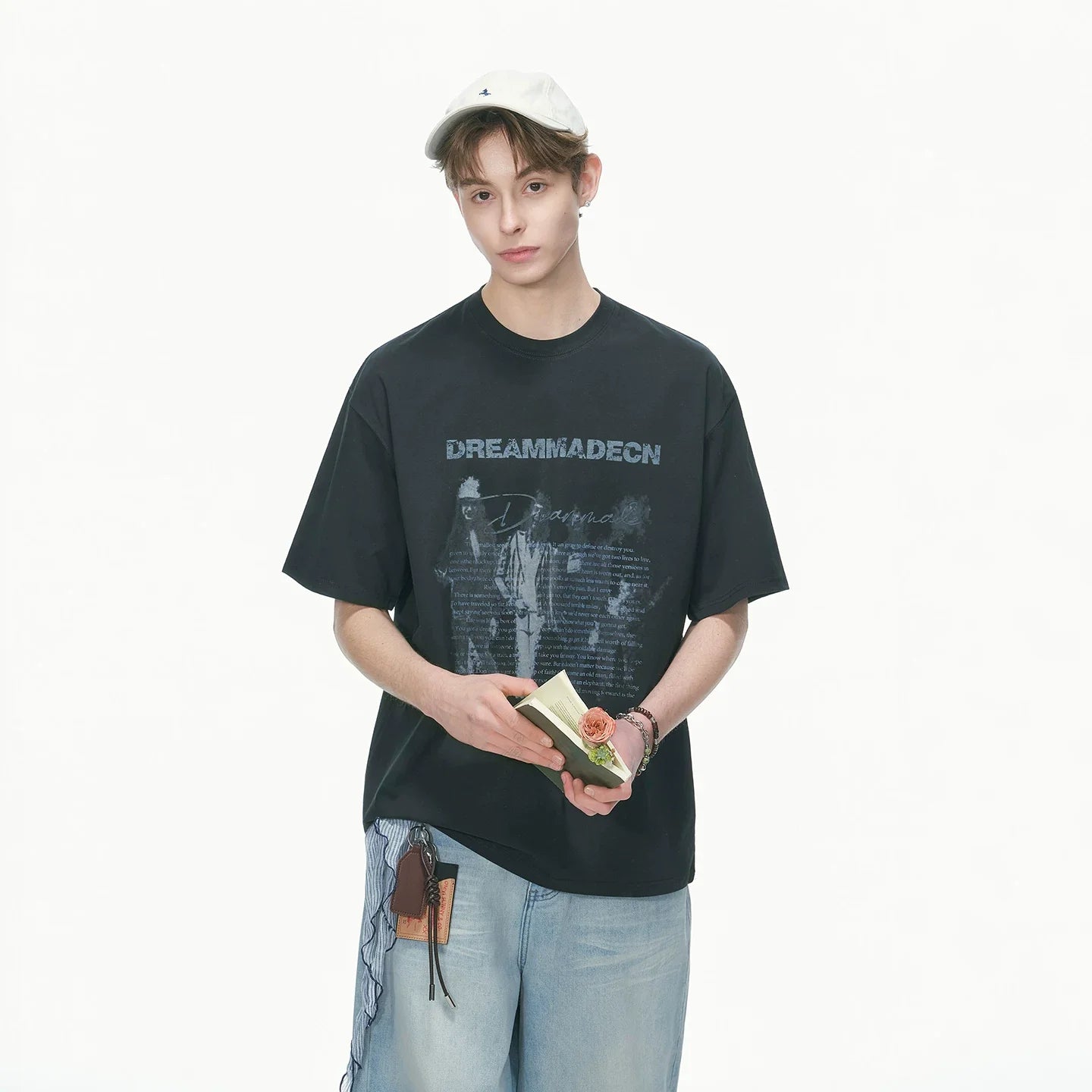 Dream Print Oversized Tee