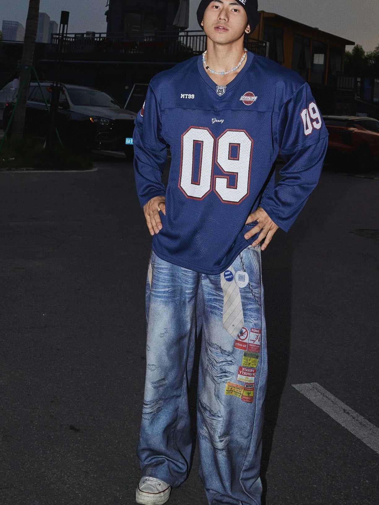 Mesh Varsity 09 Long Sleeve Jersey