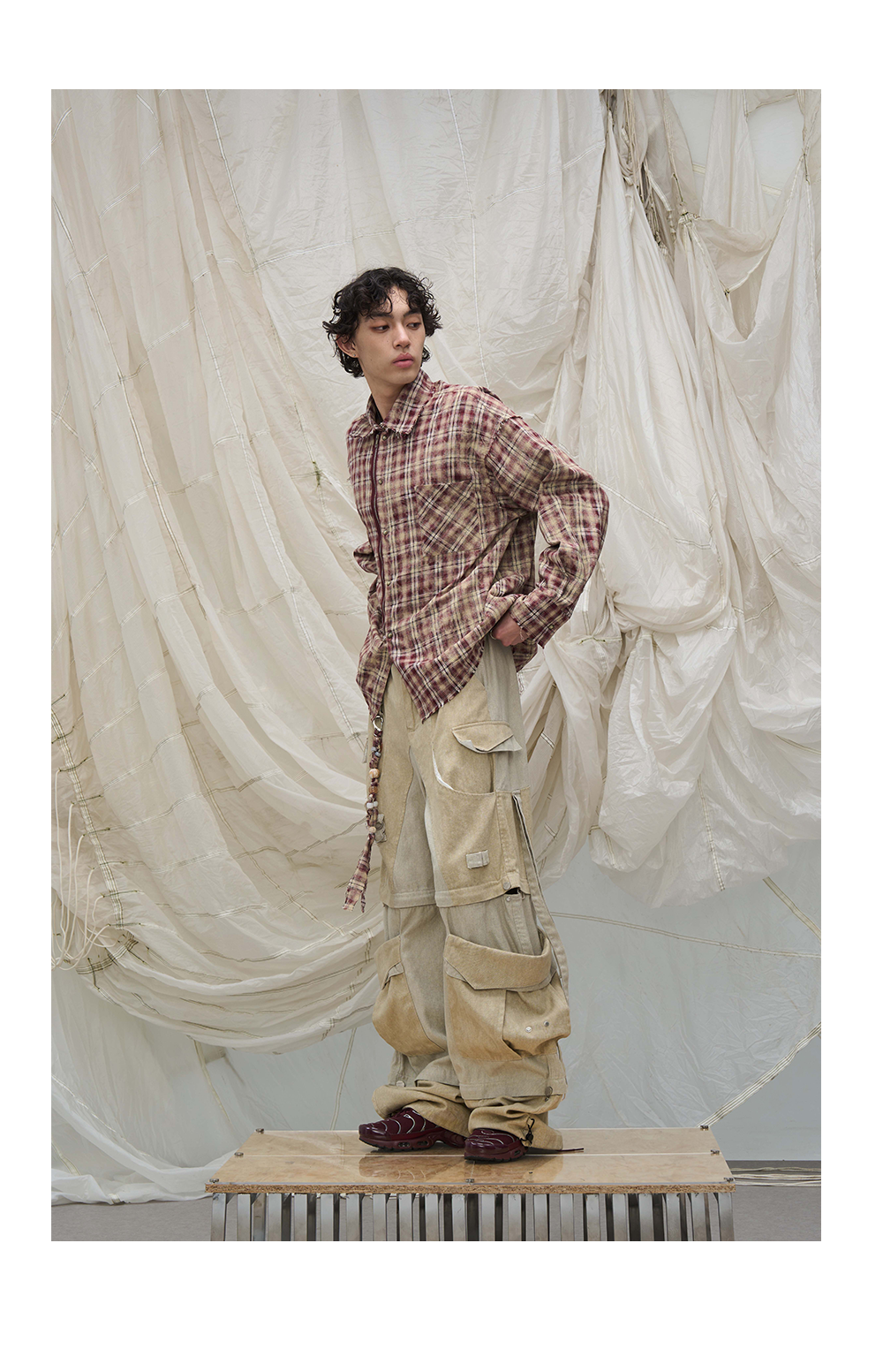 Convertible Panel Cargo Wide Leg Pants - Versatile Comfort for Every Occasion