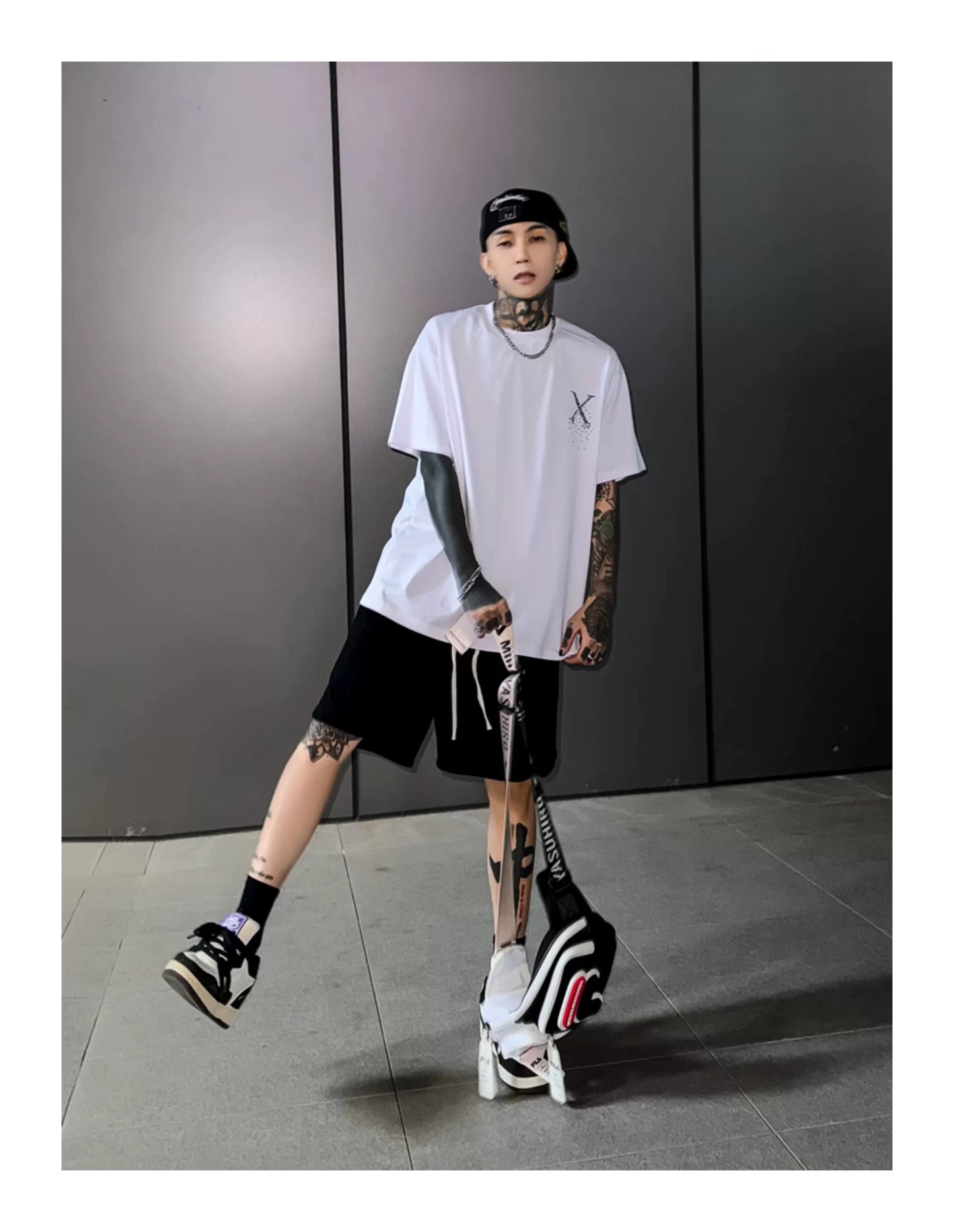 Crossfade Pixel‑X Graphic Tee