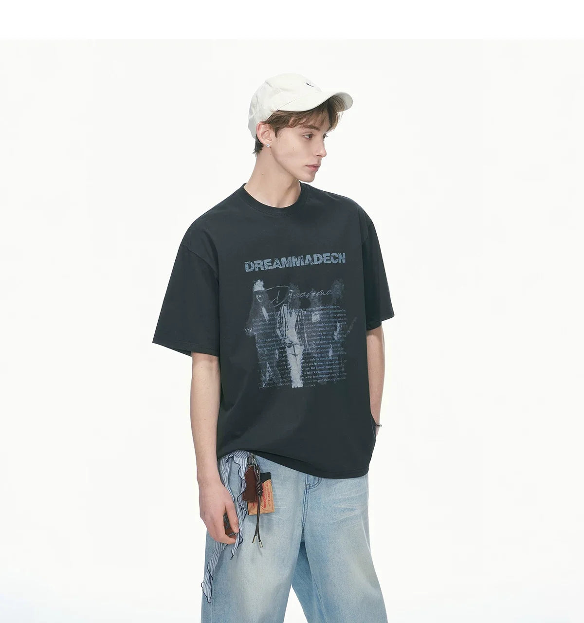 Dream Print Oversized Tee