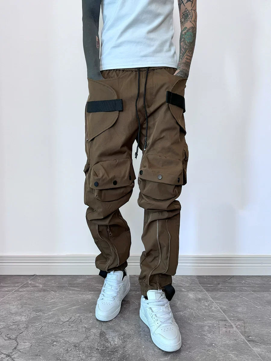 Circuit Zip Tech Cargo Joggers