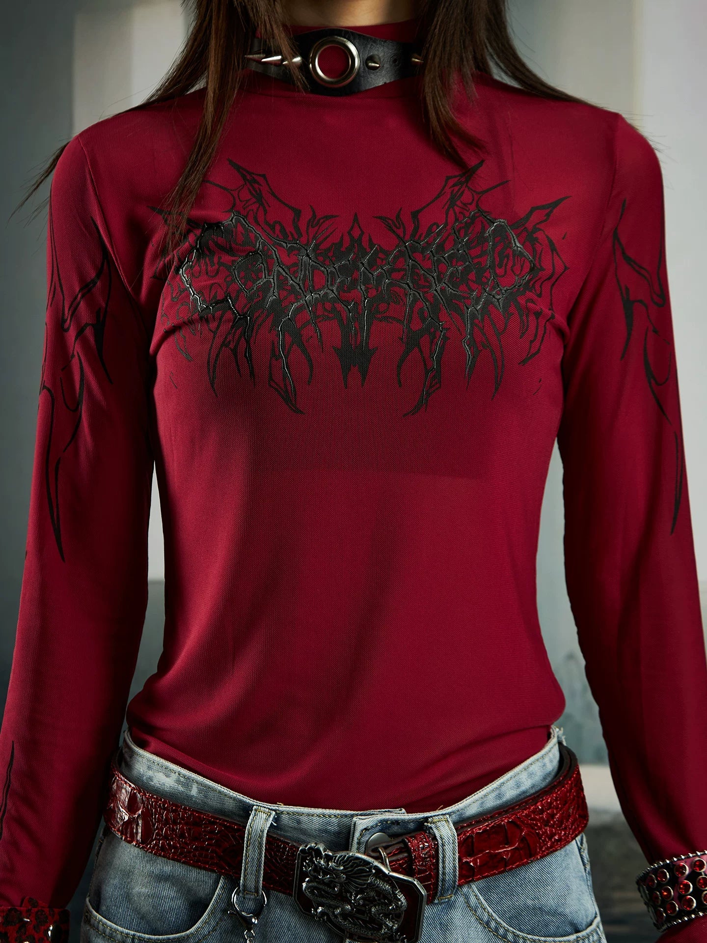 Riot Warpaint Mesh Tops