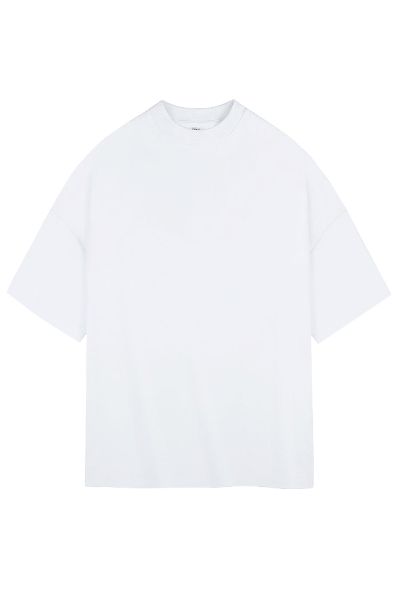 Oversized Drop Shoulder Tee In Heavy Cotton