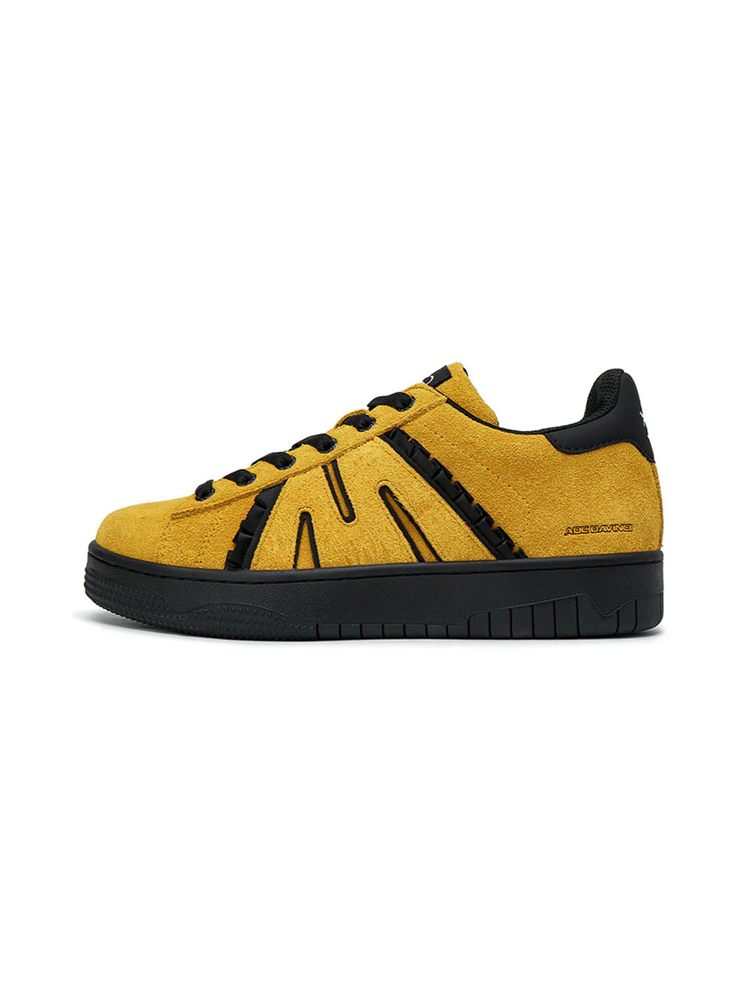 Suede Platform Sneakers with Three Lace Sets - Skipkicks