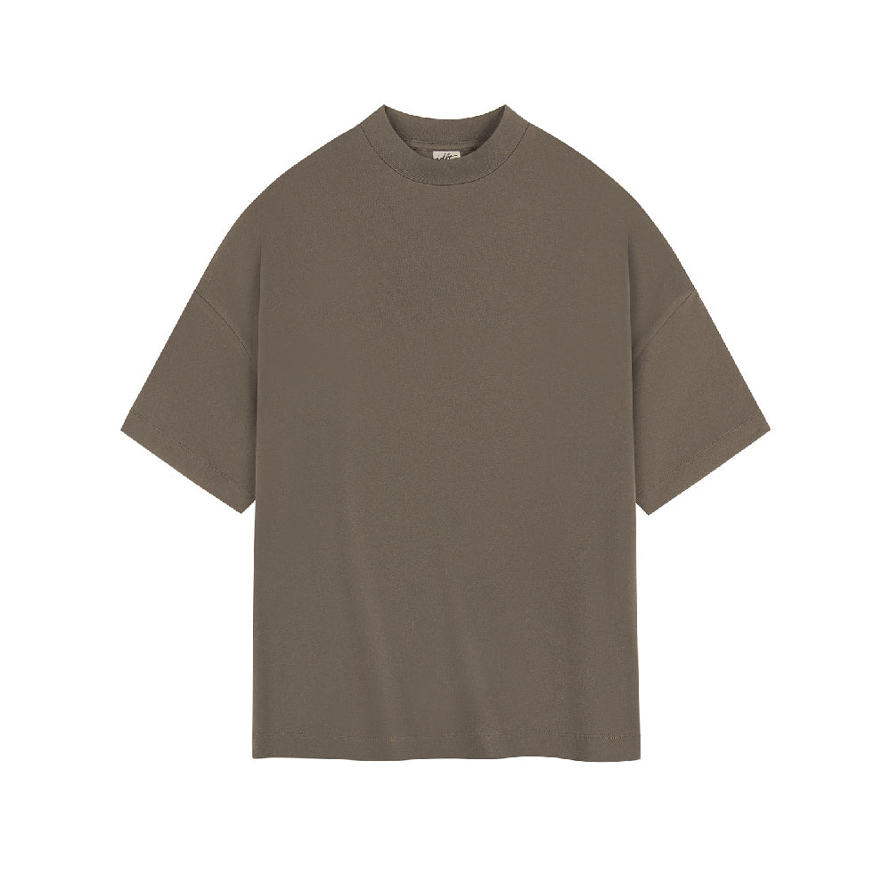 Oversized Drop Shoulder Tee In Heavy Cotton