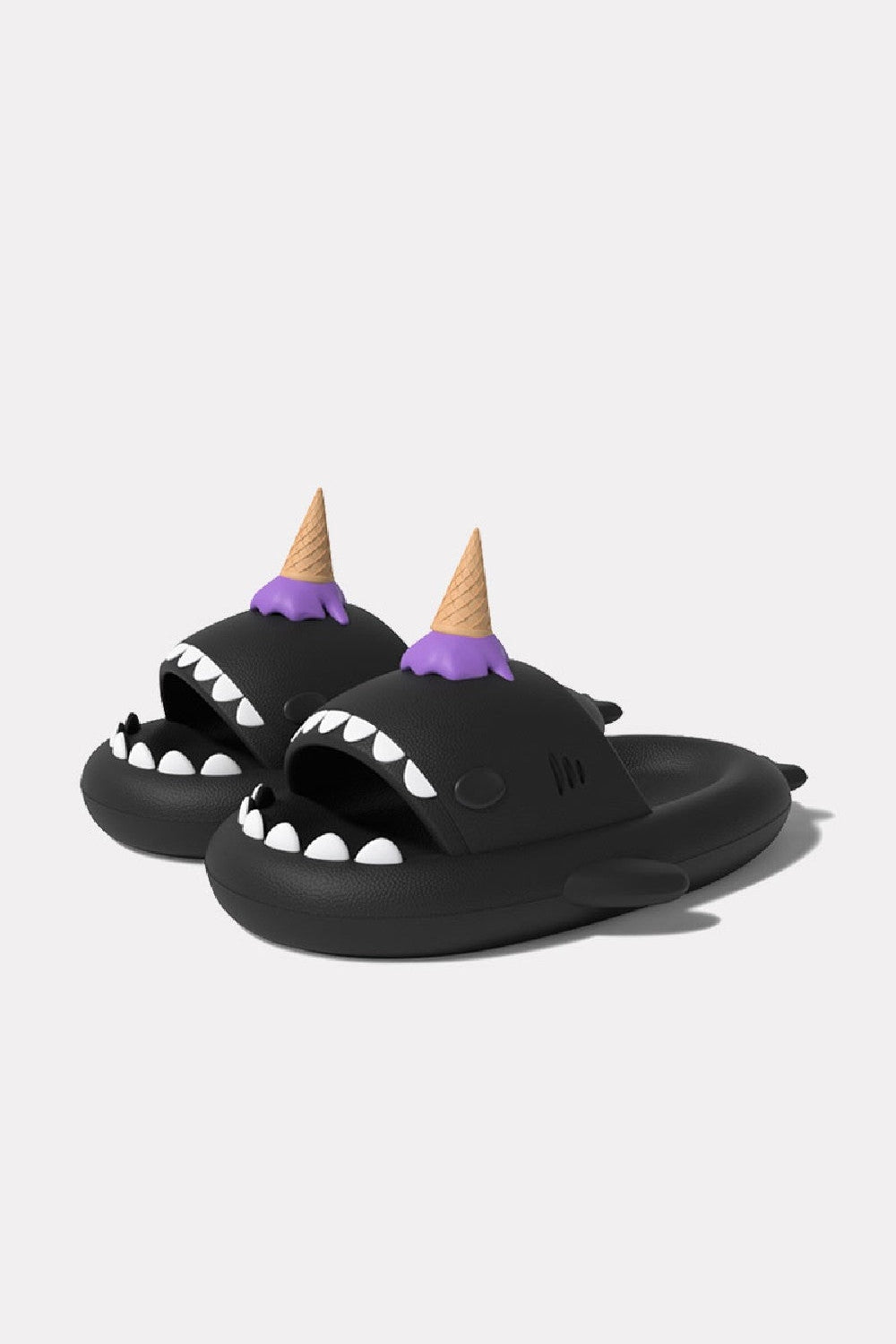 Ice Cream Shark Slippers - Skipkicks