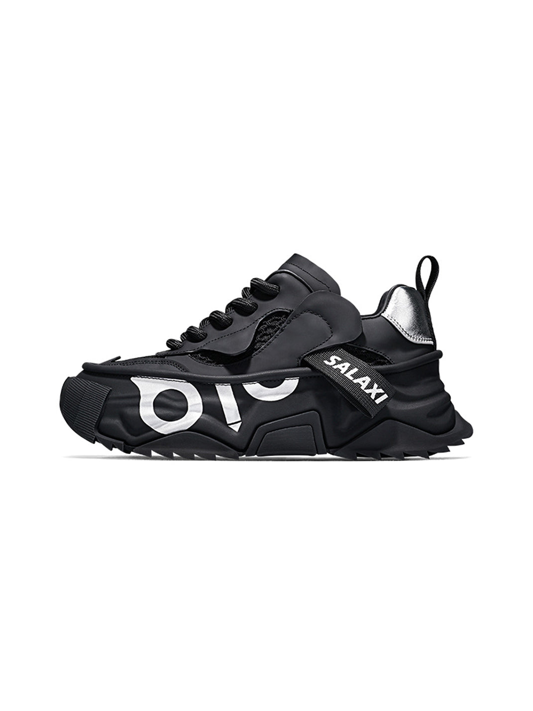 Black OWL 3.0 Platform Sneakers - Skipkicks