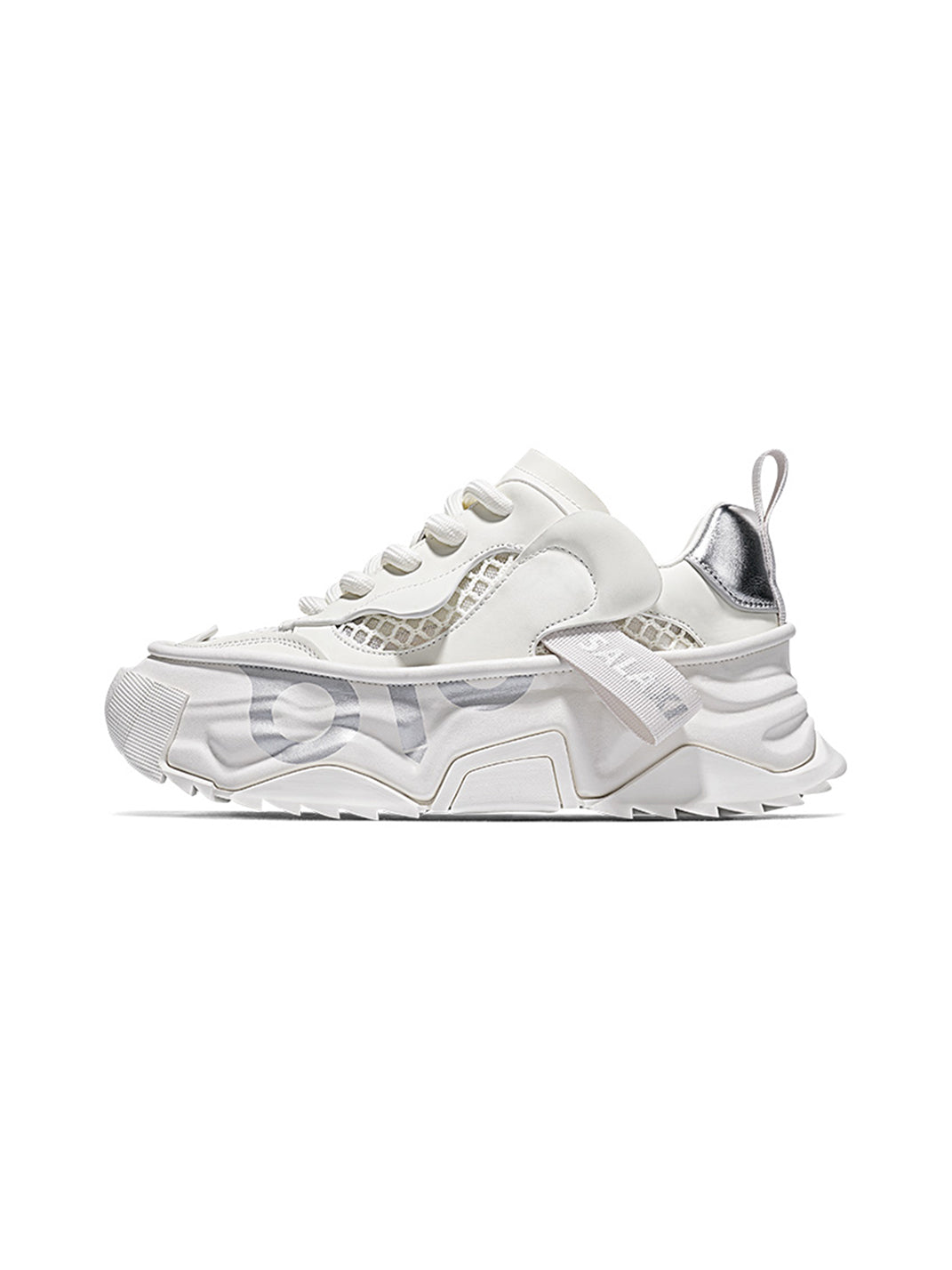 Black OWL 3.0 Platform Sneakers - Skipkicks