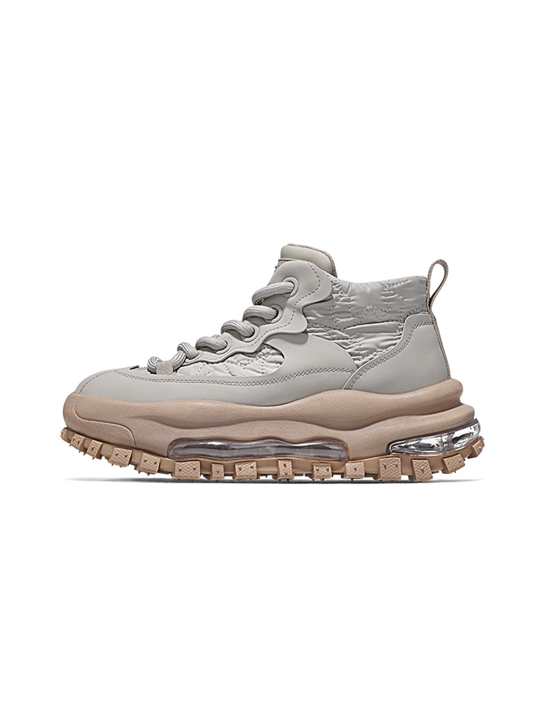 Black Trail Platform Outdoor Sneakers - Skipkicks