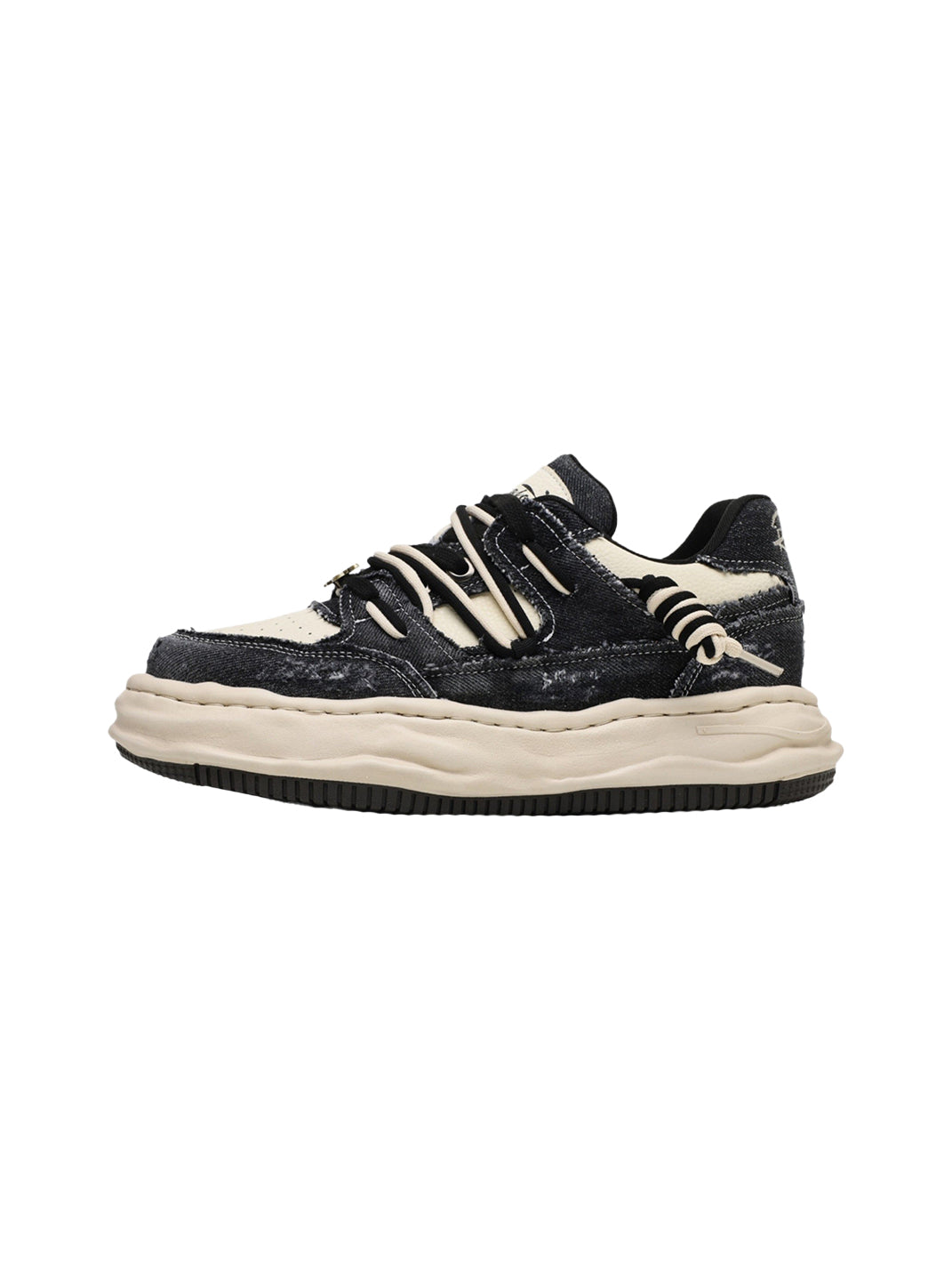 Vintage Wash Denim Sneakers - Skipkicks