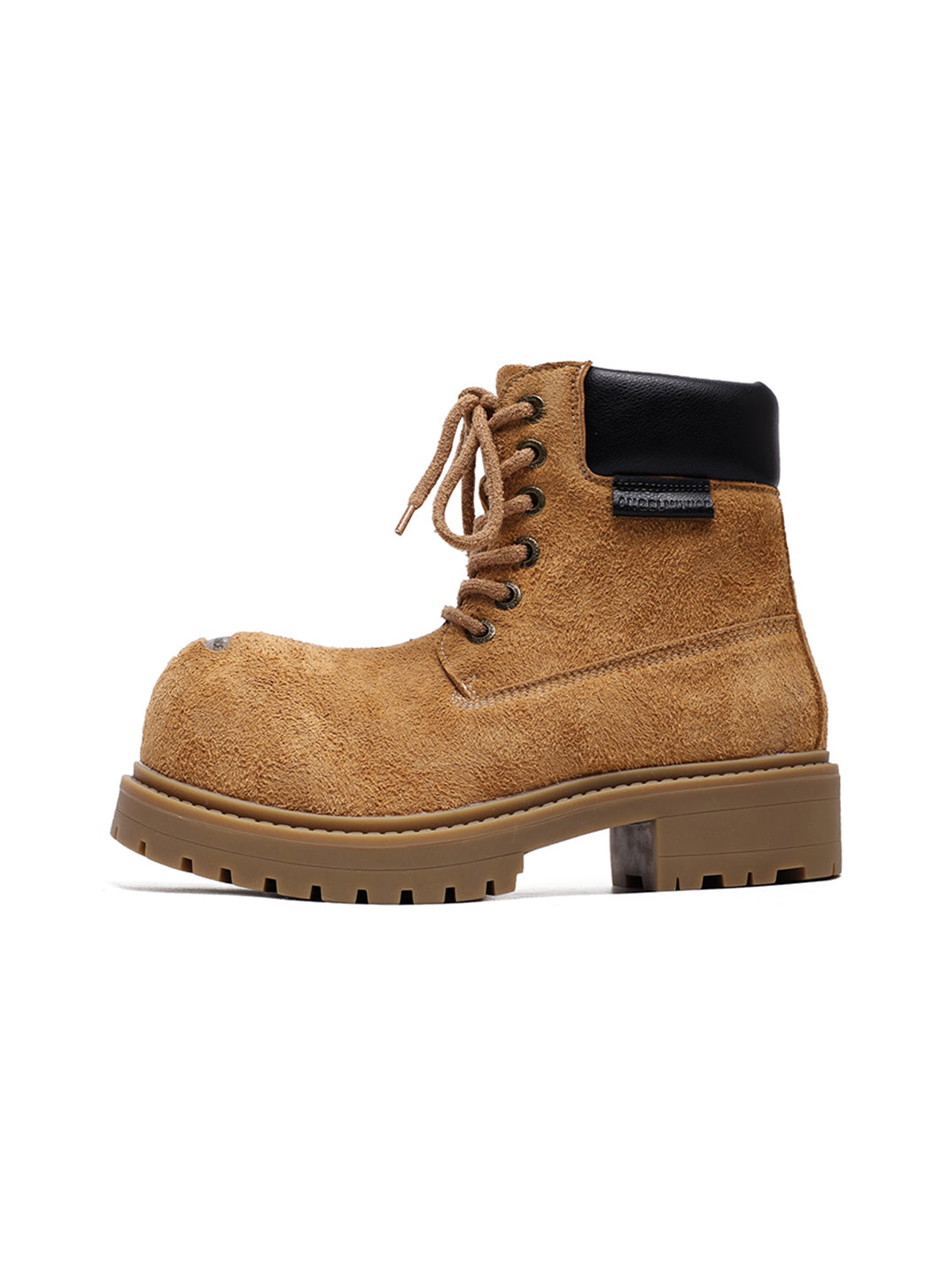 Round-Toe Utility Work Boots - Skipkicks