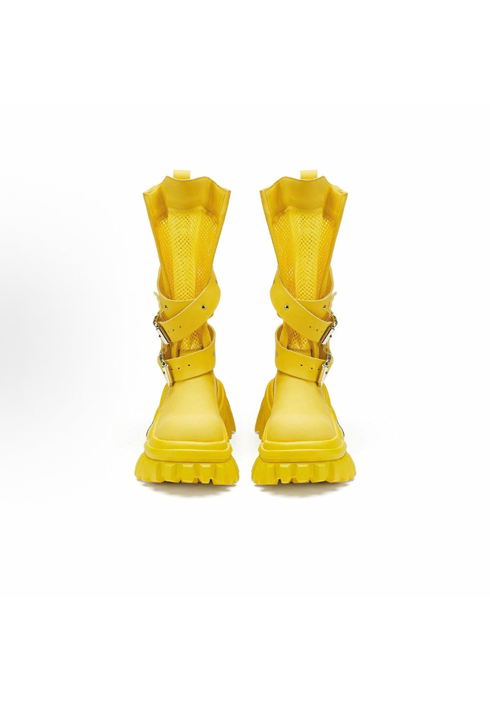 Yellow Desert Muse Platform Boots