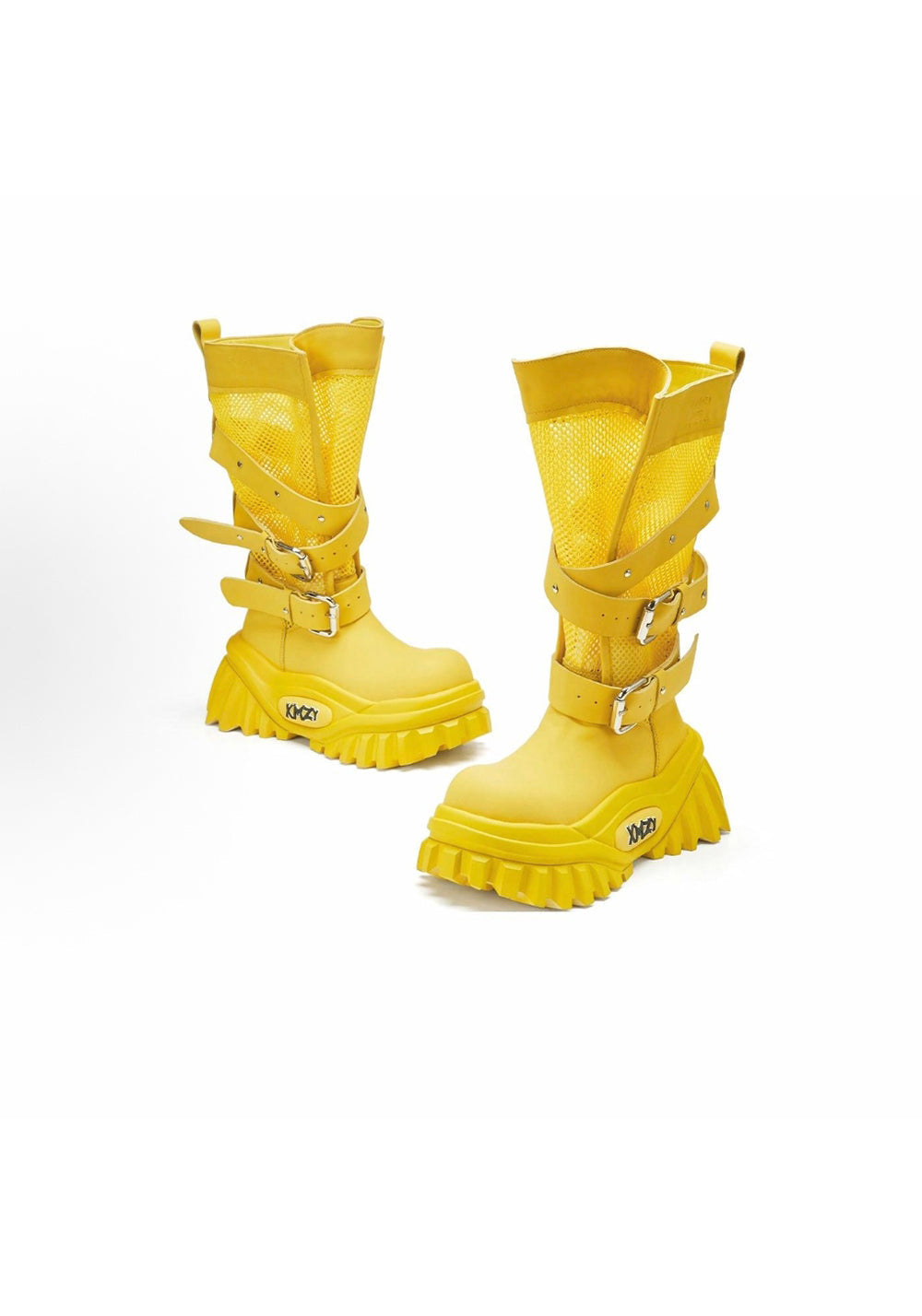 Yellow Desert Muse Platform Boots