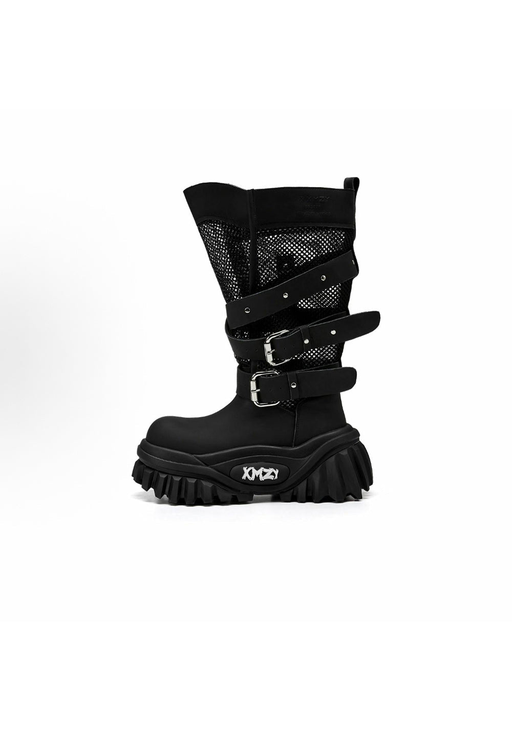 Black Desert Muse Platform Boots - Skipkicks