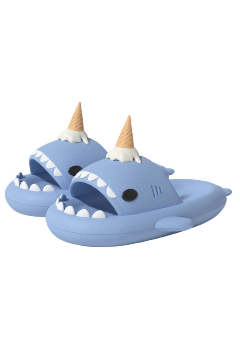 Ice Cream Shark Slippers - Skipkicks