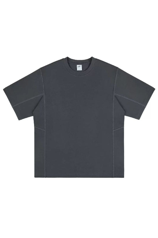Loose Fit Patchwork Tee In Cool Cotton