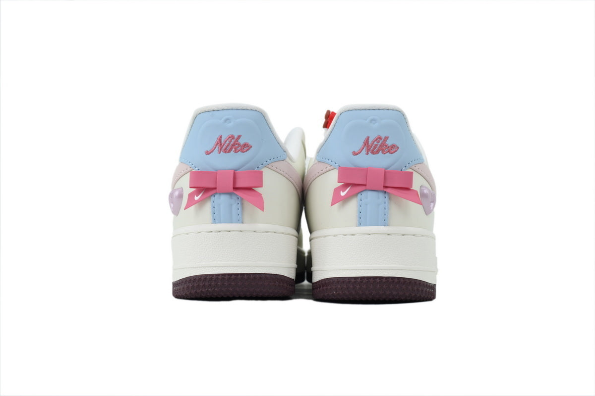 Air Force 1 Valentine's Day - Cream, White & Soft Pink Edition