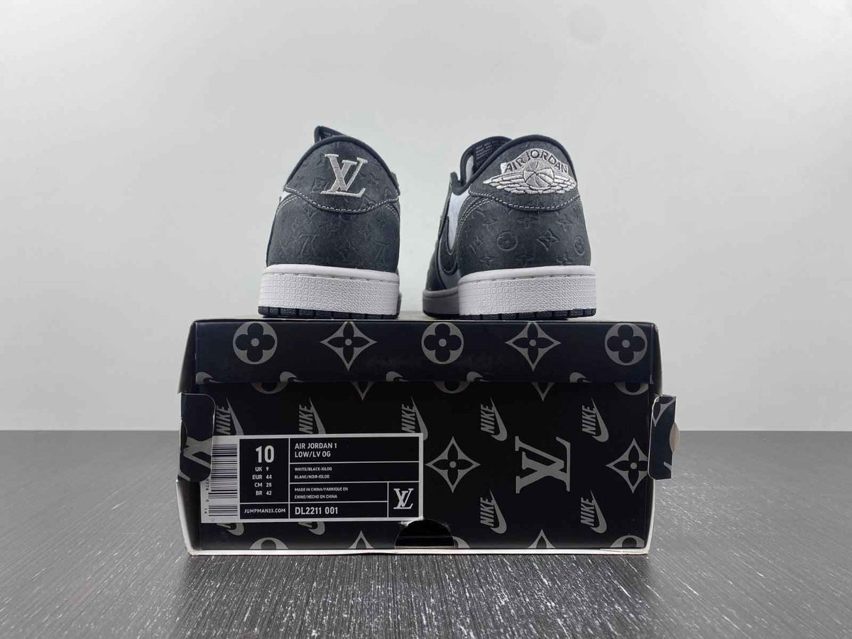 Custom Air Jordan 1 x Monogram dl2211-001 - Exclusive Sneakers SneakerNational