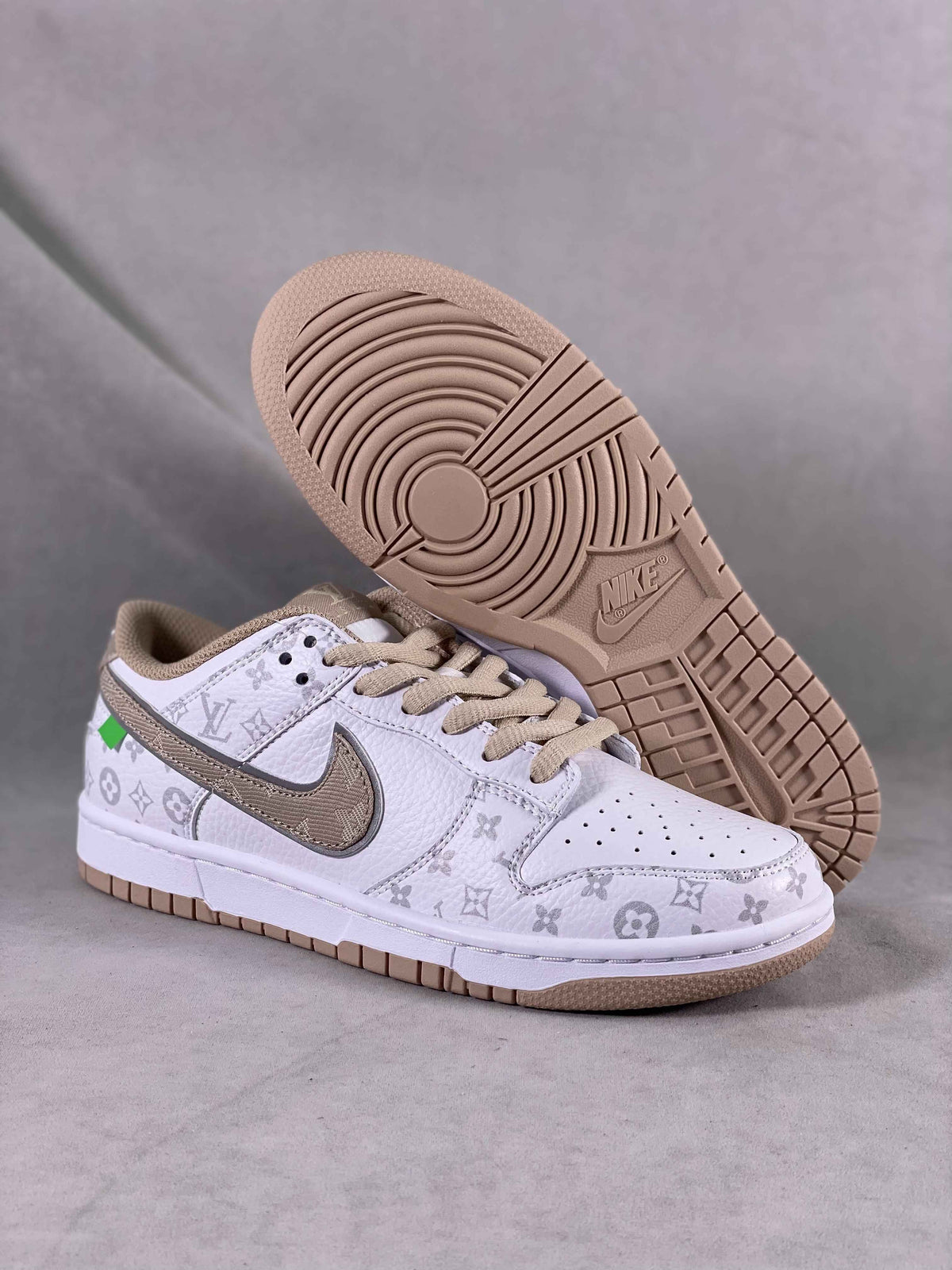 Custom SB Dunk Low x Monogram LV0526 596 SneakerNational