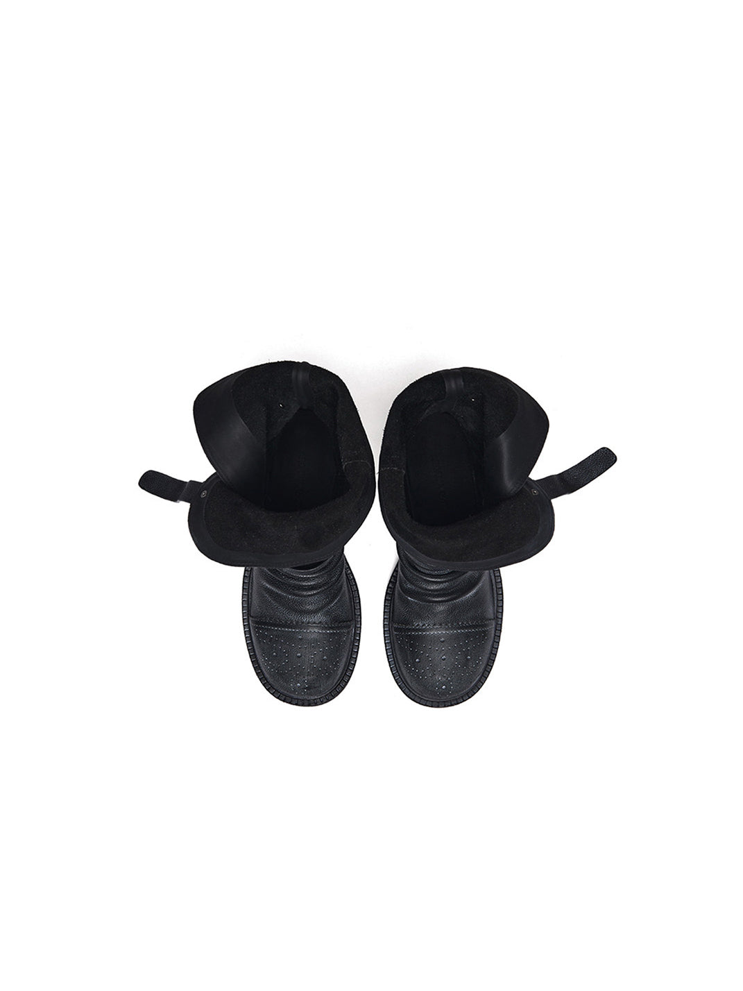 Distressed Triple-Buckle Ankle Boots - Skipkicks