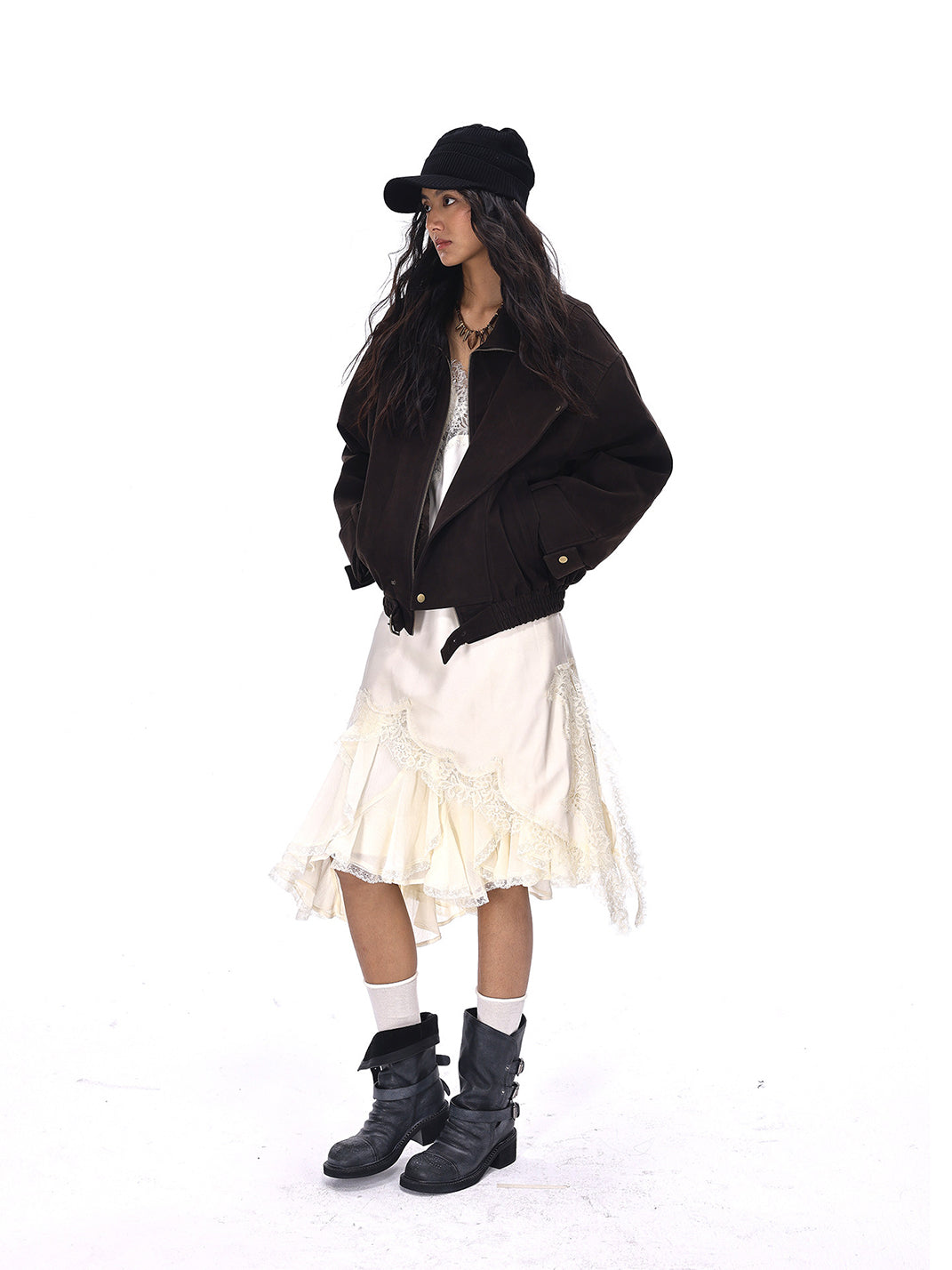 Distressed Triple-Buckle Ankle Boots - Skipkicks