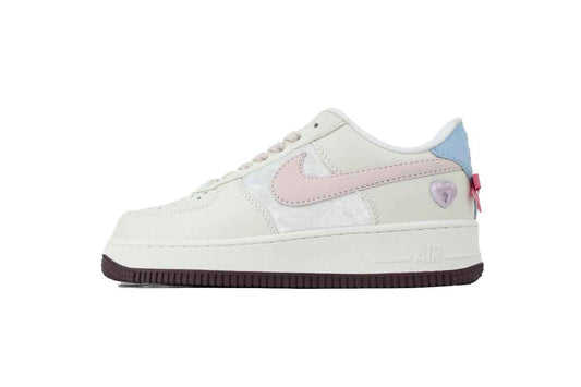 LUW Select: Wmns Air Force 1 'Valentine's Day' - Cream, White & Soft Pink Edition
