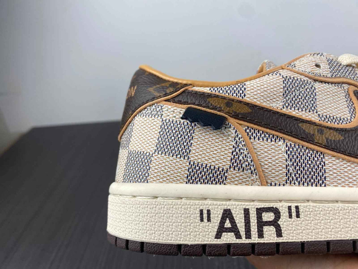 Custom Air Force 1 Monogram Low Surgeon Los Angeles Wolvess