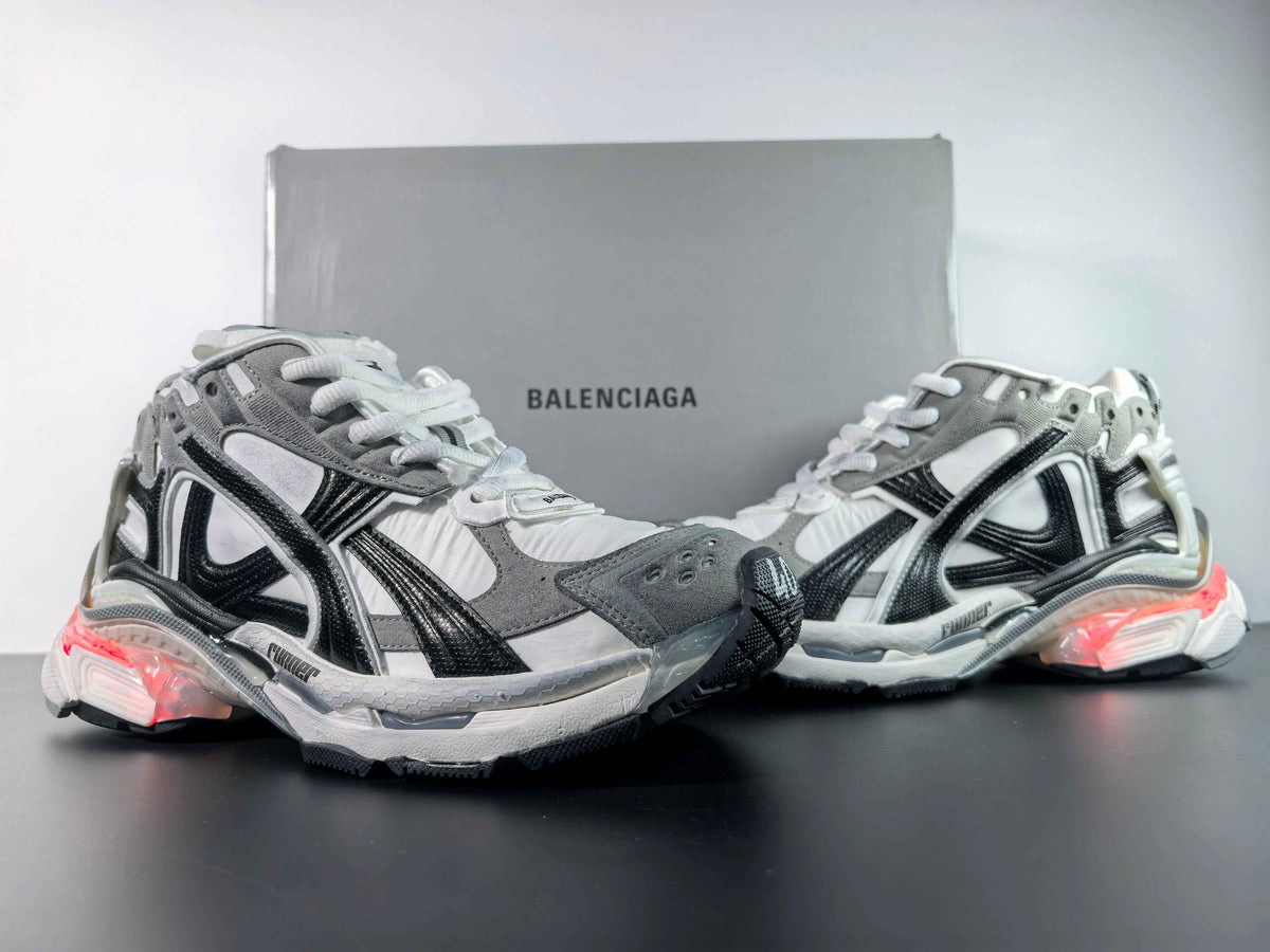 Balenciaga Triple S Sneaker – Triple White Leather & Mesh