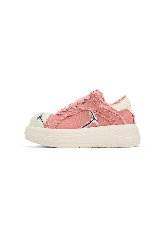 Pink Beluga Platform Skate Sneakers - Skipkicks
