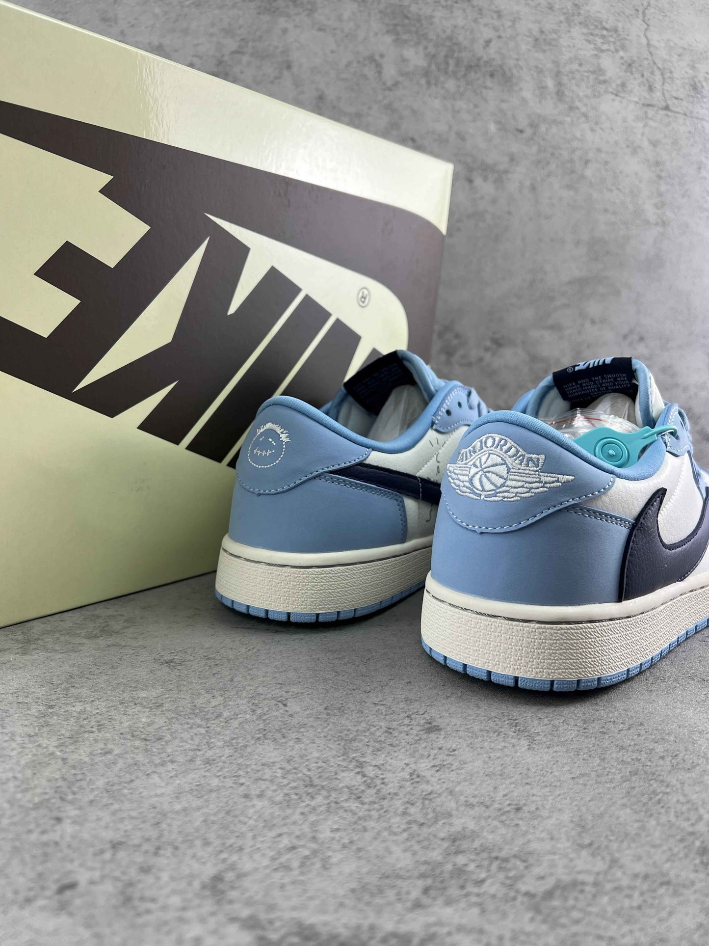 Custom Travis Scott x Air Jordan 1 DM7688 400 SneakerNational