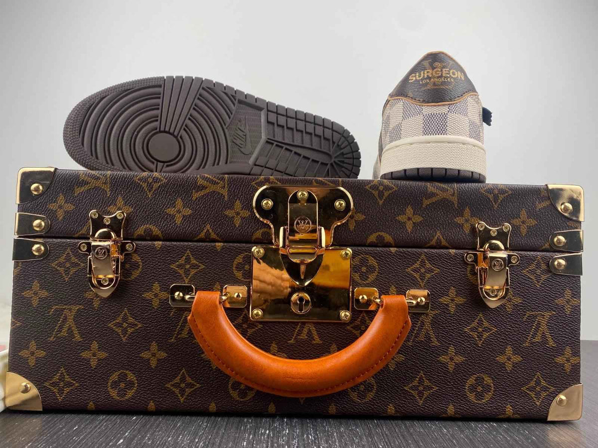 Custom Air Force 1 Monogram Low Surgeon Los Angeles Wolvess