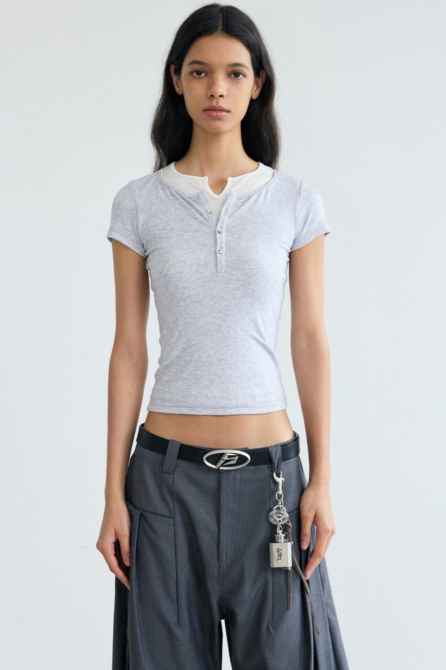 Men's Slim Layered Tee