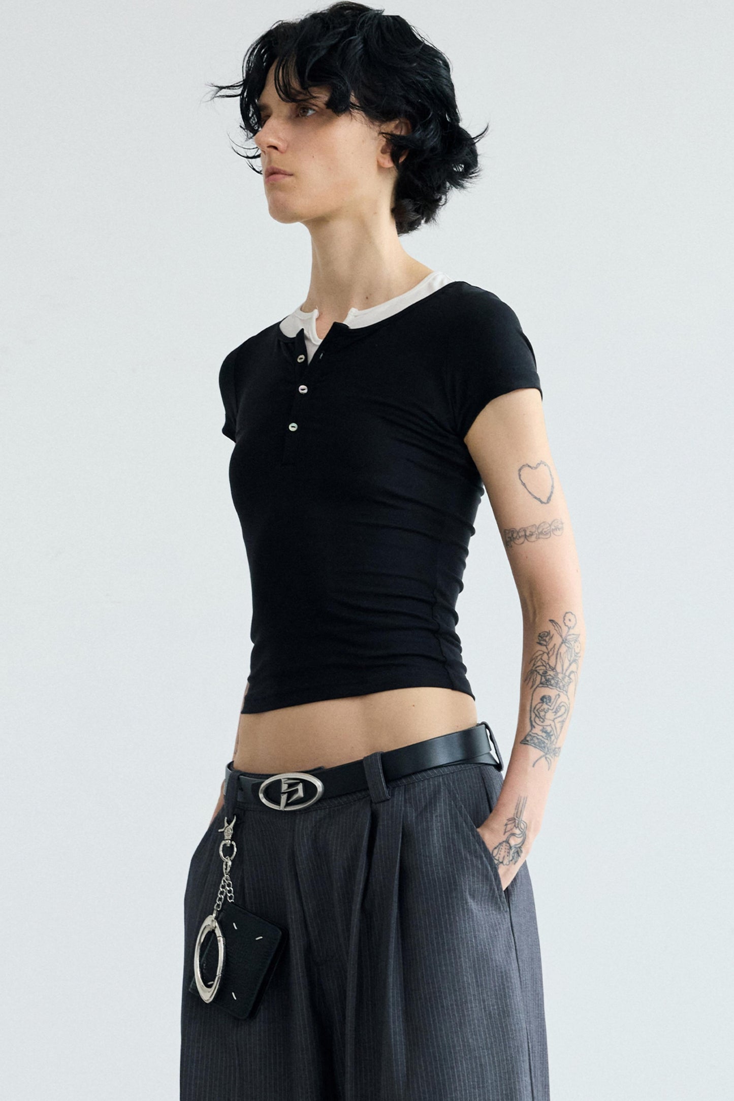 Men's Slim Layered Tee