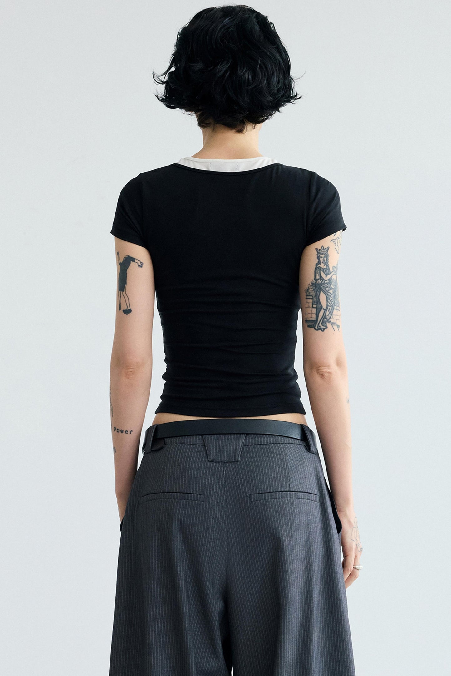 Men's Slim Layered Tee