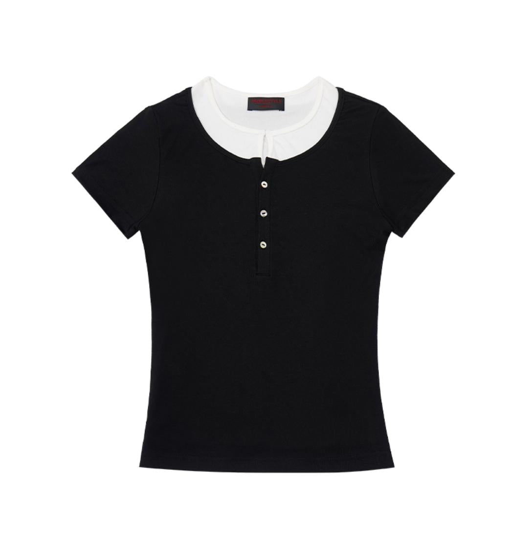 Men's Slim Layered Tee