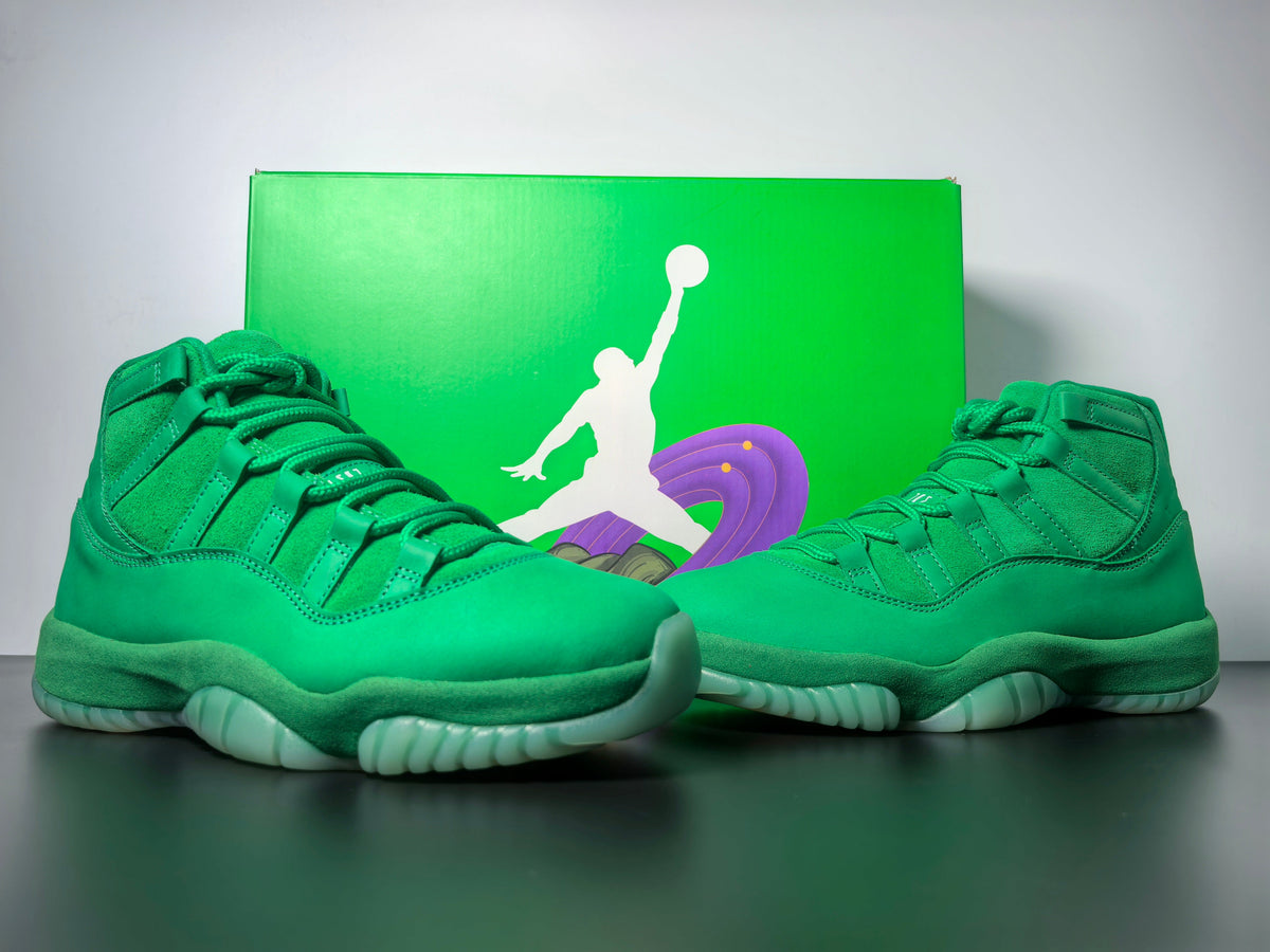 Air Jordan 11 Green Screen