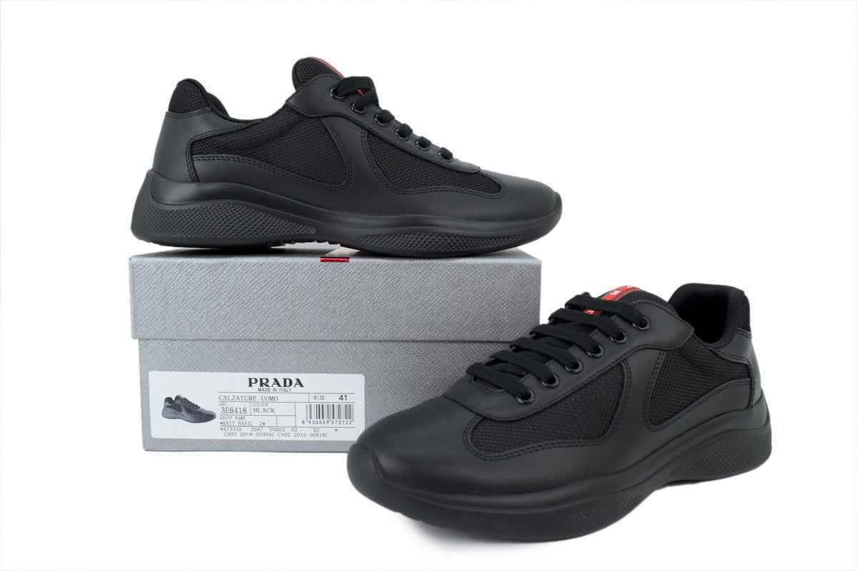 America's Cup Sneakers All Black