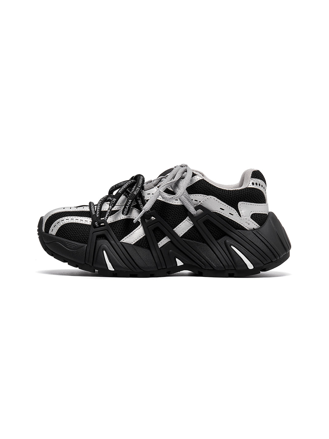 Beige Mesh Cage Runner Sneakers - Skipkicks
